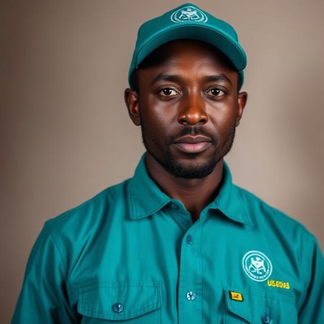 Portrait of Denis Kiprotich, pest control in Kampala