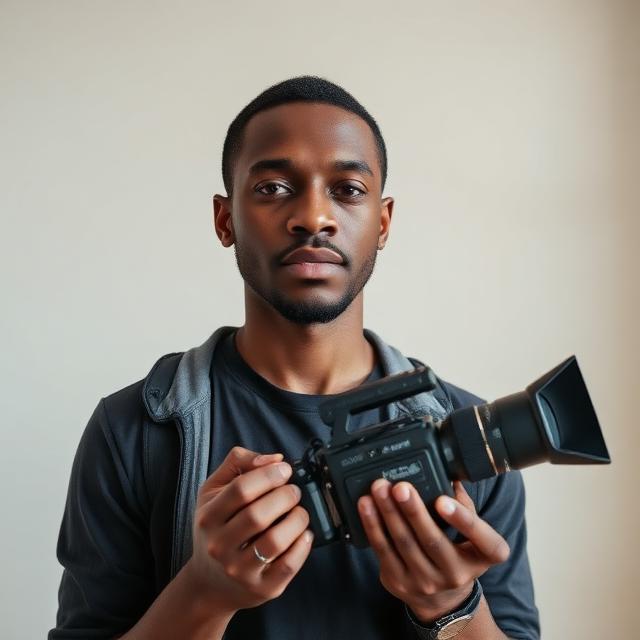 Portrait of Ivan Ojok, photo & video in Kampala