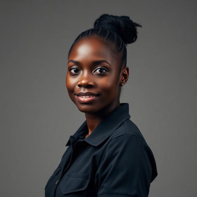 Portrait of Mercy Achieng, plumbers in Kampala