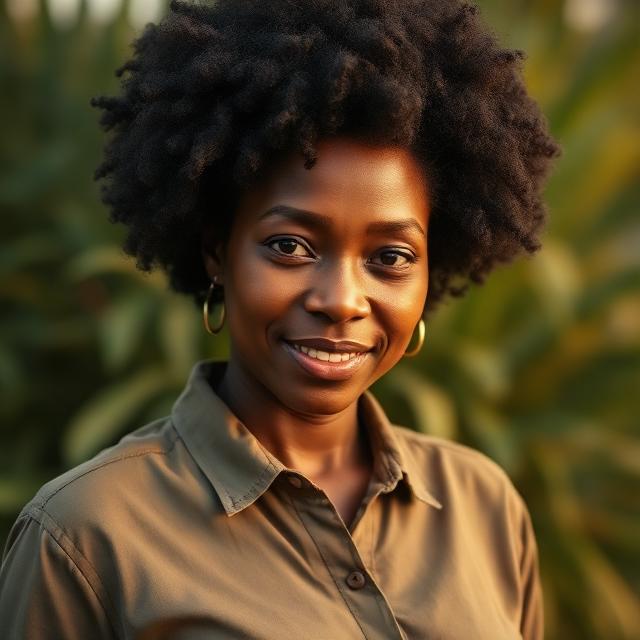 Portrait of Rebecca Akello, landscapers in Wakiso