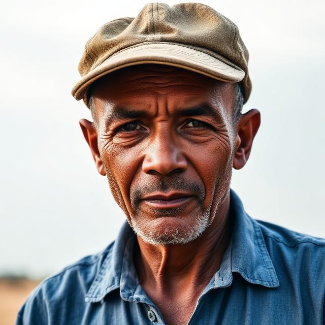 Portrait of Samuel Okello, roofers in Lira